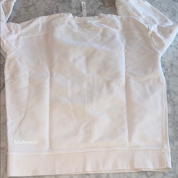 Lululemon Athletica White Crewneck Sweater - Picture 7 of 8